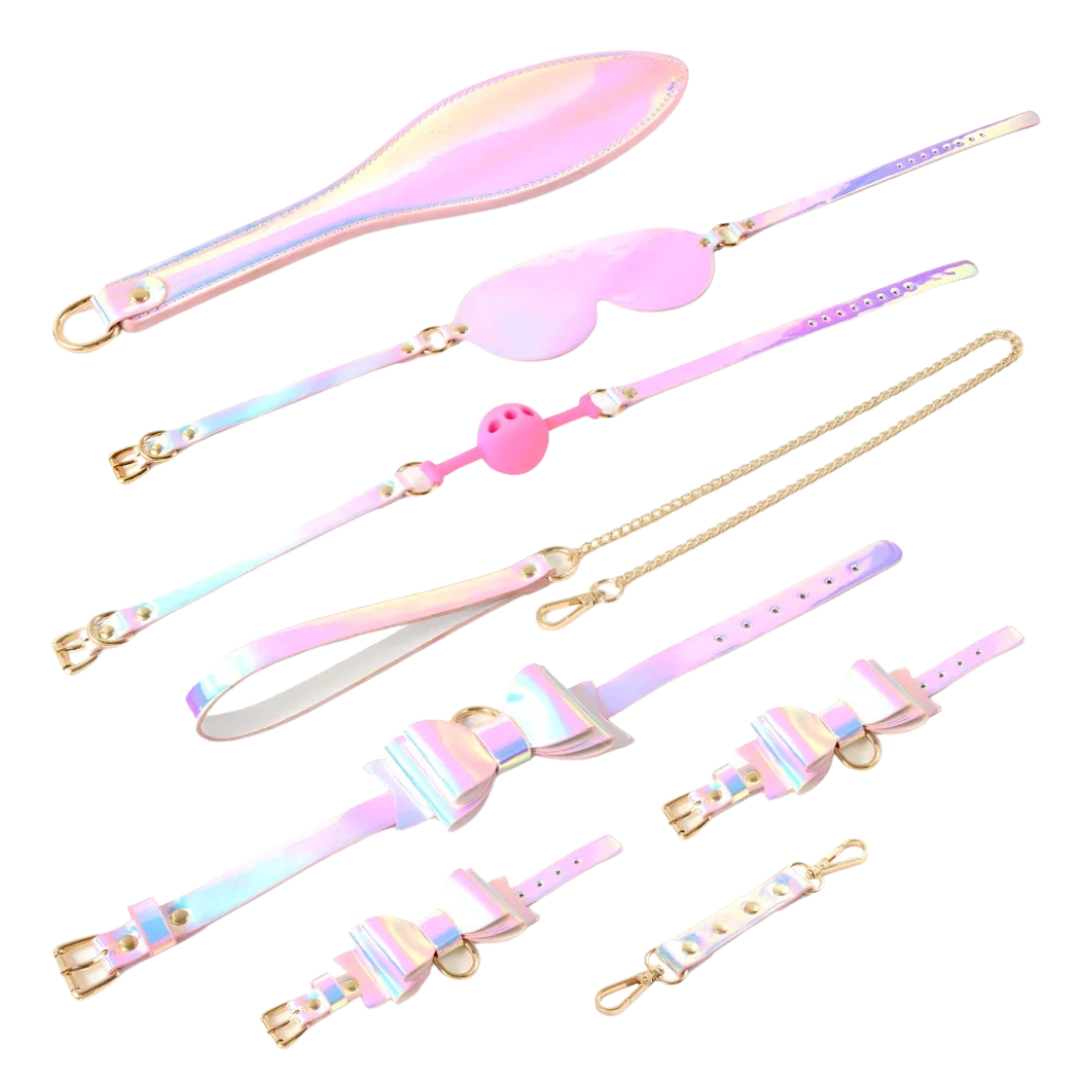 Holo Bow Bondage Set