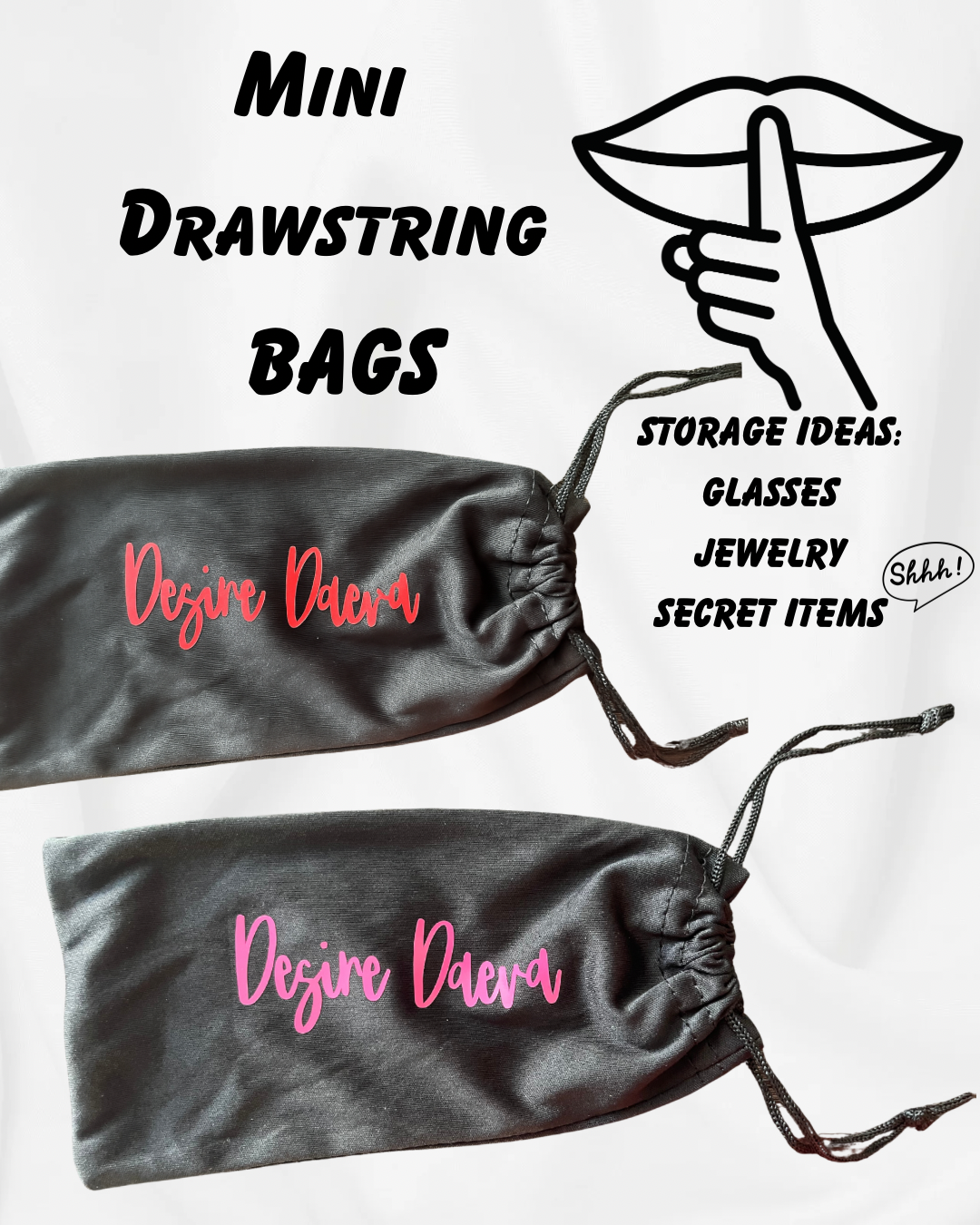 Mini Drawstring Bag