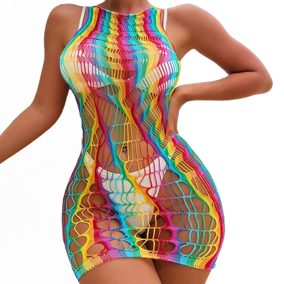 Rainbow Love Dress