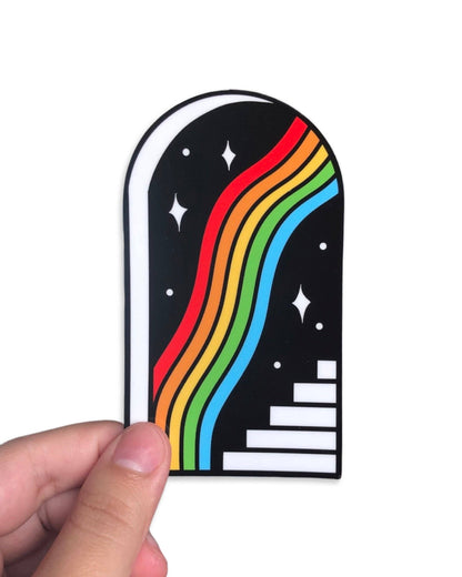 Rainbow Portal Sticker